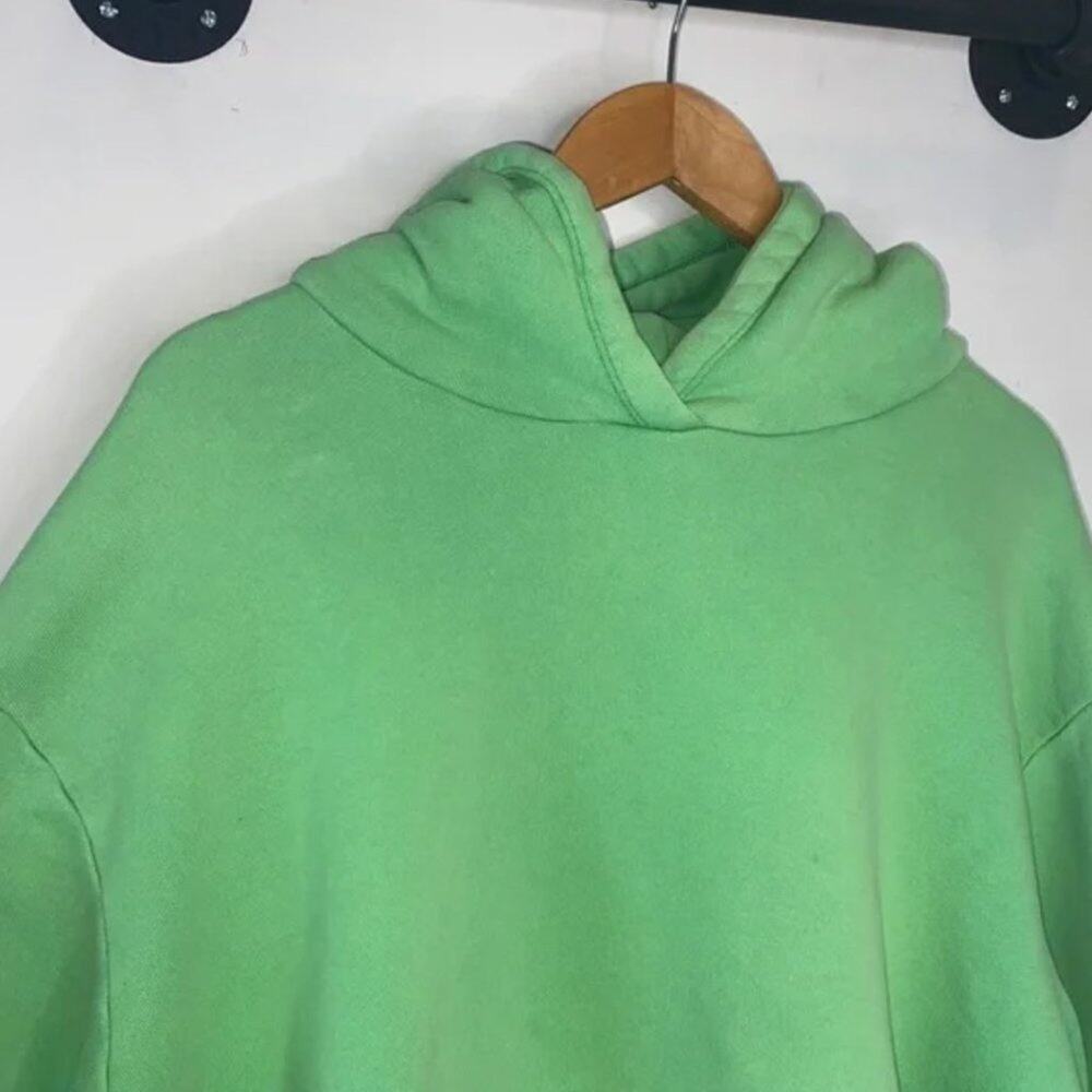 Simon Miller Oversized Distressed Green Hoodie - Picture 8 of 9
